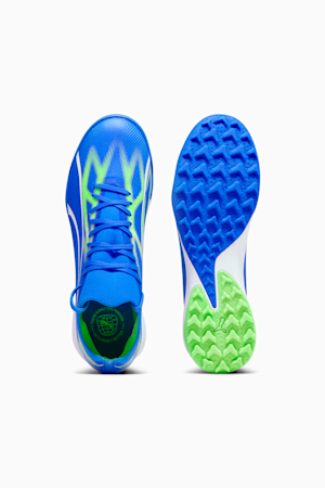 Chaussures de soccer avec crampons ULTRA MATCH TT Homme, Ultra Blue-PUMA White-Pro Green, extralarge